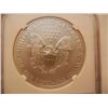 Image 2 : 2012-S American Silver Eagle, First Releases, Graded by NGC MS69, .999 Fine Silver, 1 Troy Oz.