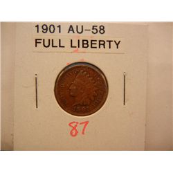 1901 Indian Head Cent