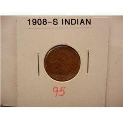 1908-S Indian Head Cent