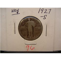 1927-S Standing Liberty Quarter, Key Date