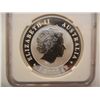 Image 2 : 2012-P $1 Australian Kookaburra, Graded by NGC MS69