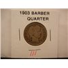 Image 1 : 1903 Barber Quarter