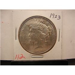 1923 Peace Dollar