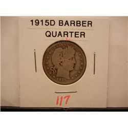 1915-D Barber Quarter