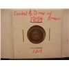 Image 1 : 1854 Seated Liberty Half Dime w/ Arrows