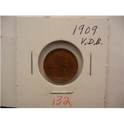 1909 VDB Lincoln Wheat Cent
