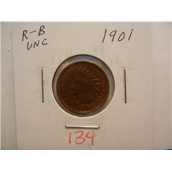 1901 Indian Head Cent