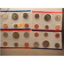 1988 & 1989-P&D US Mint UNC Coin Sets