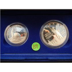 1986 US Liberty Coins, 90% Silver Dollar