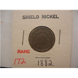 1882 Shield Nickel