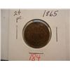 Image 1 : 1865 Two Cent Piece