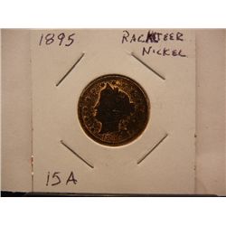 1895 Racketeer Liberty Head V Nickel