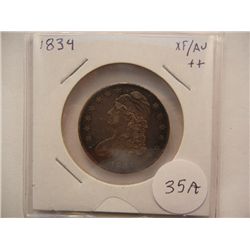 1834 Bust Half Dollar