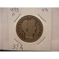 1895-O Barber Half Dollar