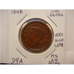 1848 Large Cent