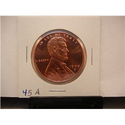 1909-S VDB 1 oz. Lincoln Wheat Cent Round