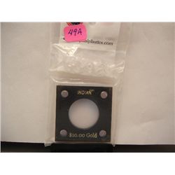 Capital Coin Holder: Indian $10 Gold