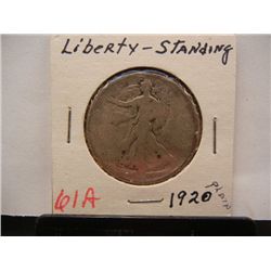 1920 Walking Liberty Half Dollar