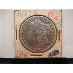 1881-S Morgan Dollar