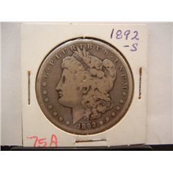 1892-S Morgan Dollar