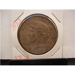 1922 Peace Dollar