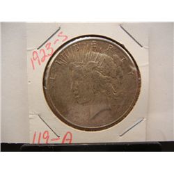 1923-S Peace Dollar