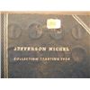 Image 2 : Whitman Jefferson Nickel Collector's Book w/ 54 Nickels, 1938-1959-D, Incomplete, Includes All Silve