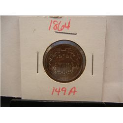 1864 Two Cent Piece