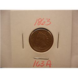1863 Indian Head Cent