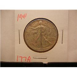 1941 Walking Liberty Half Dollar
