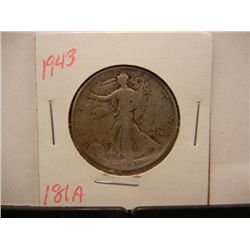 1943 Walking Liberty Half Dollar