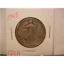 1943 Walking Liberty Half Dollar