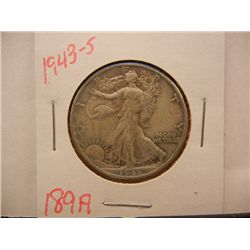 1943-S Walking Liberty Half Dollar