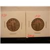 Image 1 : (2) 1930 Standing Liberty Quarters