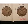 Image 2 : (2) Standing Liberty Quarters, No Dates