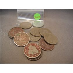 (13) Liberty Head V Nickels, Mixed Dates