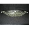 Image 2 : Fostoria Swirl Glass Dbl. Hdl. Divided Dish