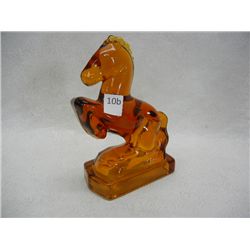 Amber Glass Horse