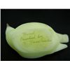 Image 4 : Hand Painted Yellow Fenton Bird