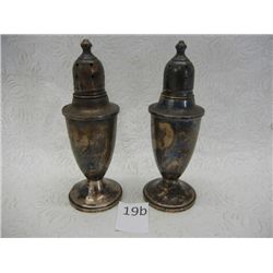 Sterling Salt and Pepper Shakers