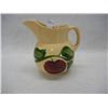 Image 1 : USA Pottery Pitcher W/ Apple Design