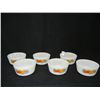 Image 1 : 6-Hand Painted Anchor Hocking Dessert Dishes