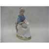 Image 1 : Tengra Porcelain Lady Statue (Mending ), Made in Spain