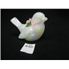Image 1 : Fenton White Opalescent Glass Bird Paperweight