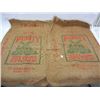 Image 1 : Pair of Purity Burlap Feed Bags