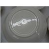Image 3 : (8) Cross Stitch Pattern Bowls, 1 Serving Bowl, and 1 Platter