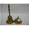 Image 1 : Brass Desk Bell & Hand Bell
