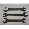 Image 1 : (3) Open End Wrenches, Made in USA