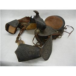 Western Style Horse Saddle