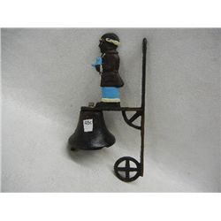 Cast Iron Black Memorbilia Bell